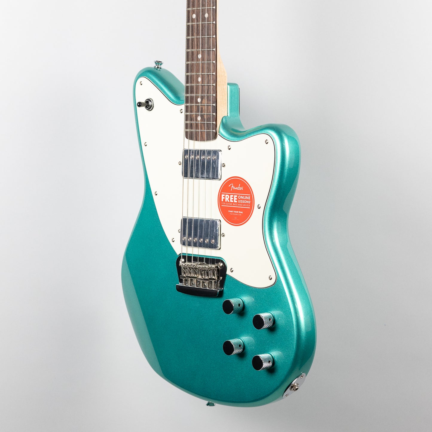 Squier Paranormal Tornado in Mystic Seafoam
