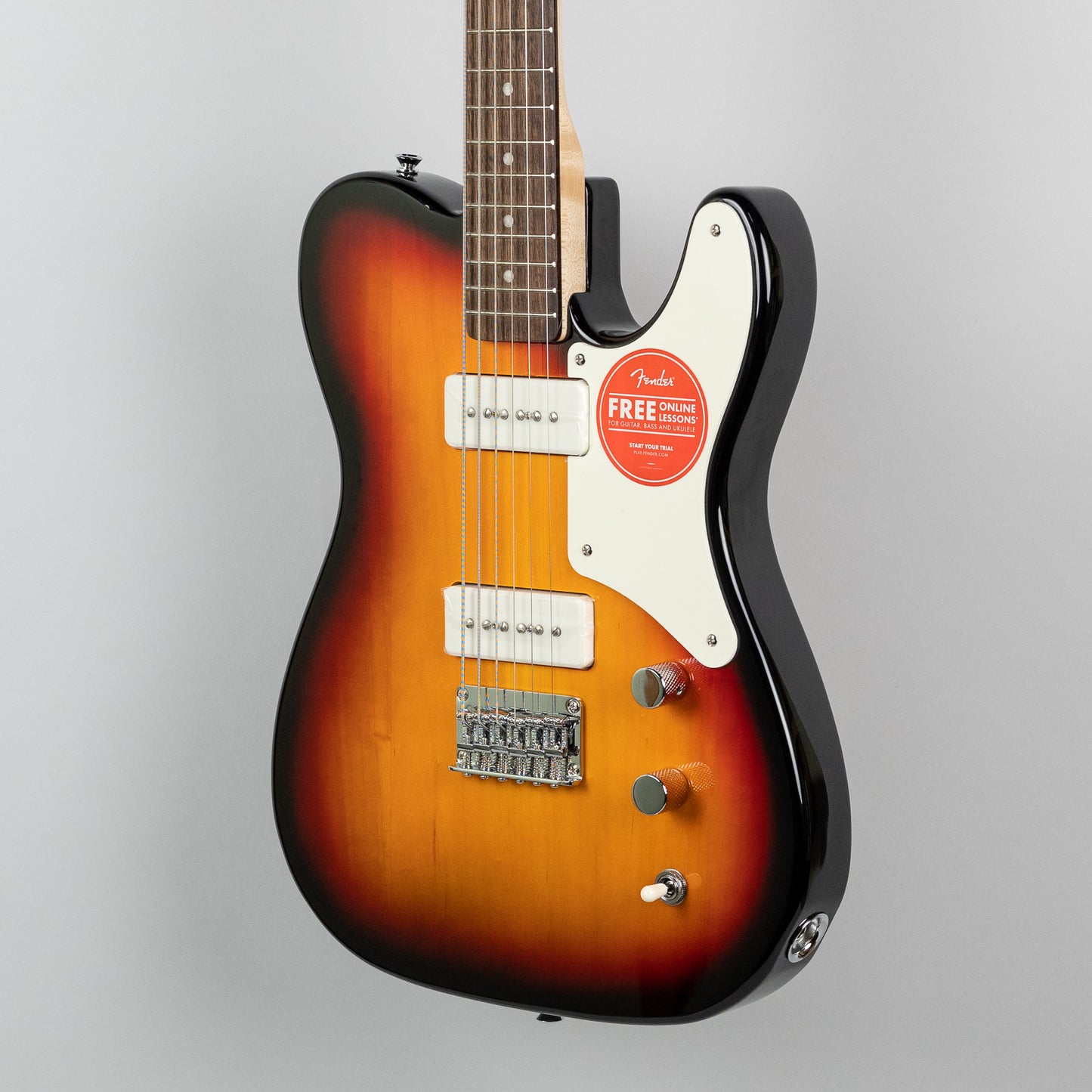 Squier Paranormal Baritone Cabronita Telecaster in 3-Color Sunburst