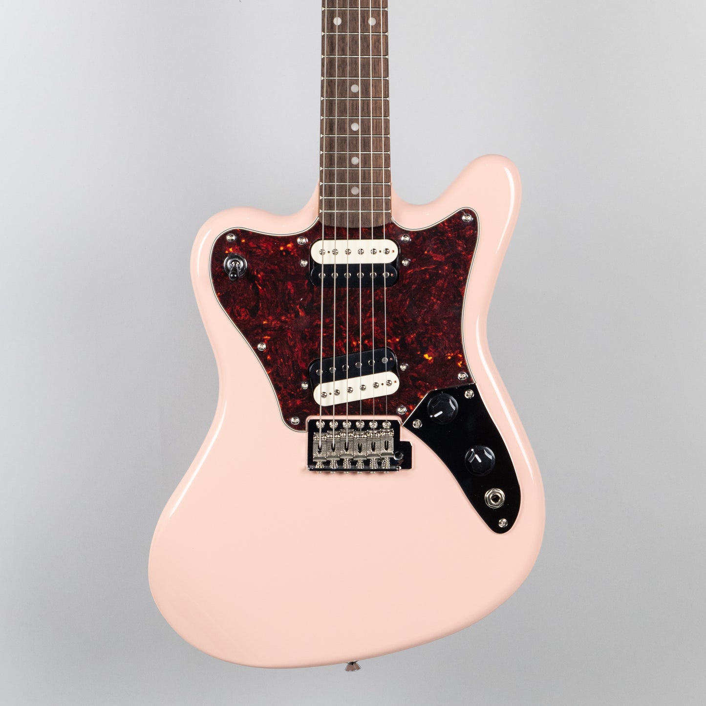 Squier Paranormal Super-Sonic in Shell Pink