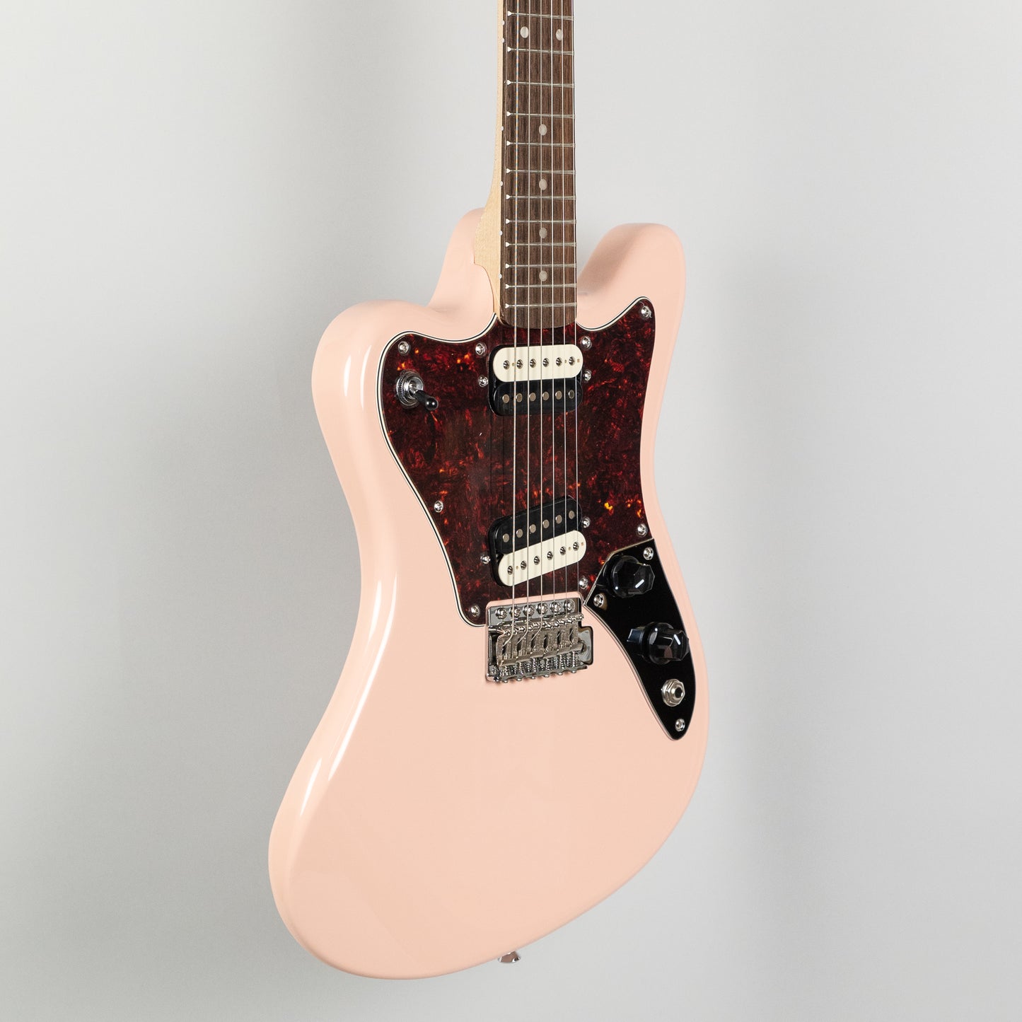 Squier Paranormal Super-Sonic in Shell Pink