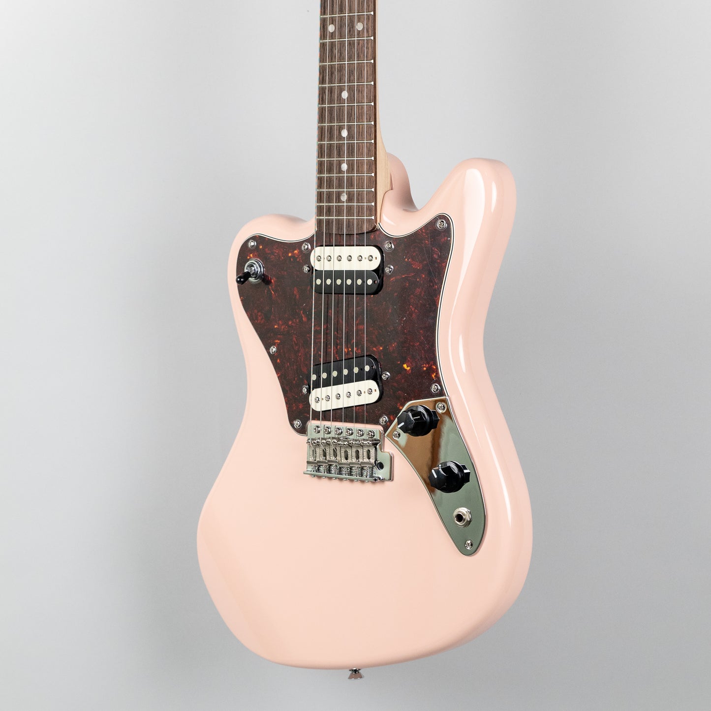 Squier Paranormal Super-Sonic in Shell Pink