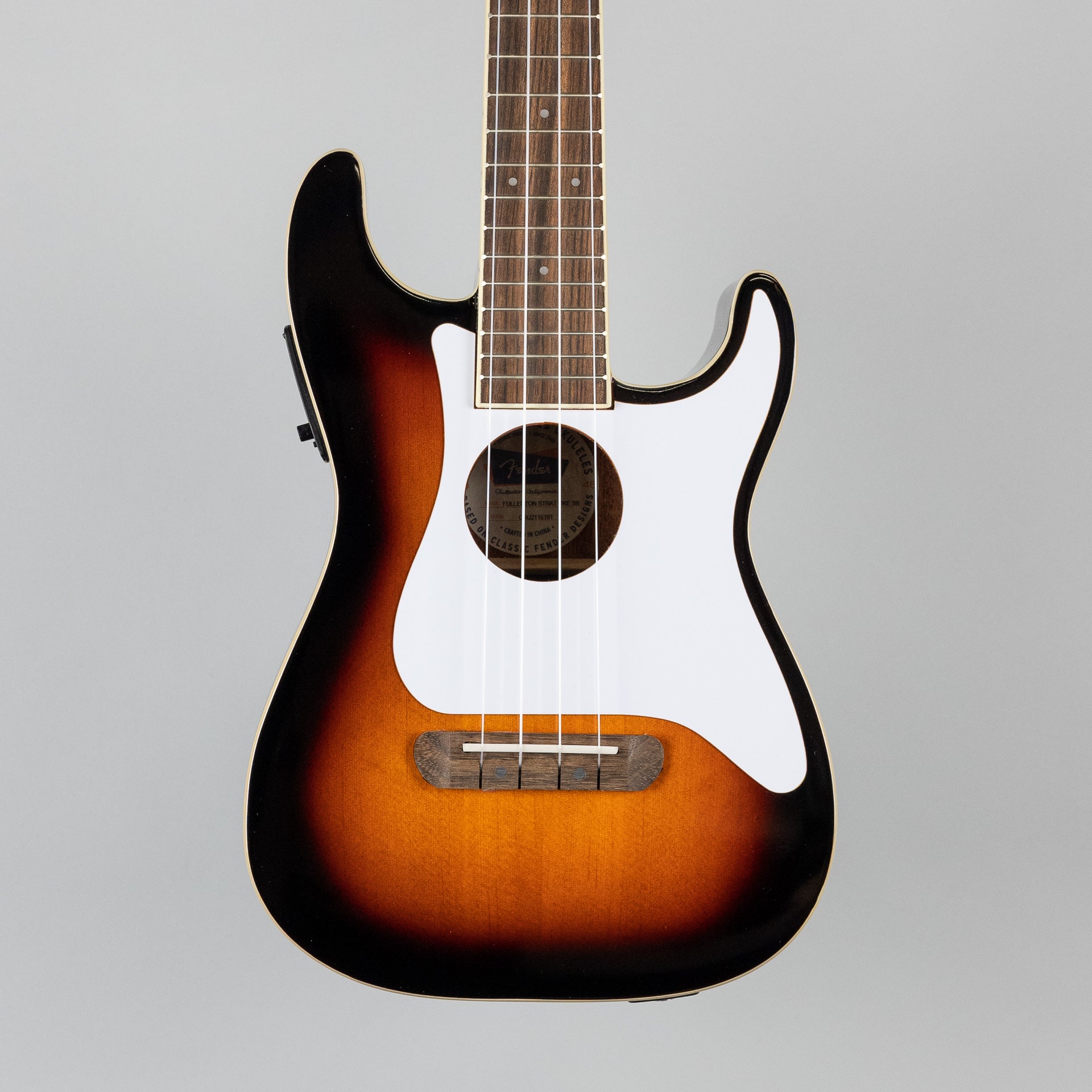 Fender Fullerton Strat Ukulele in Sunburst