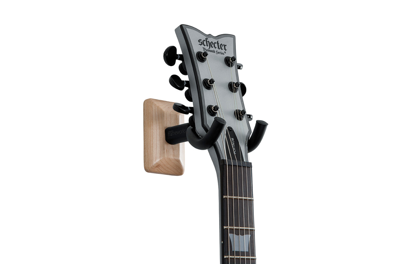 Gator Wall Mount Guitar Hanger, Maple