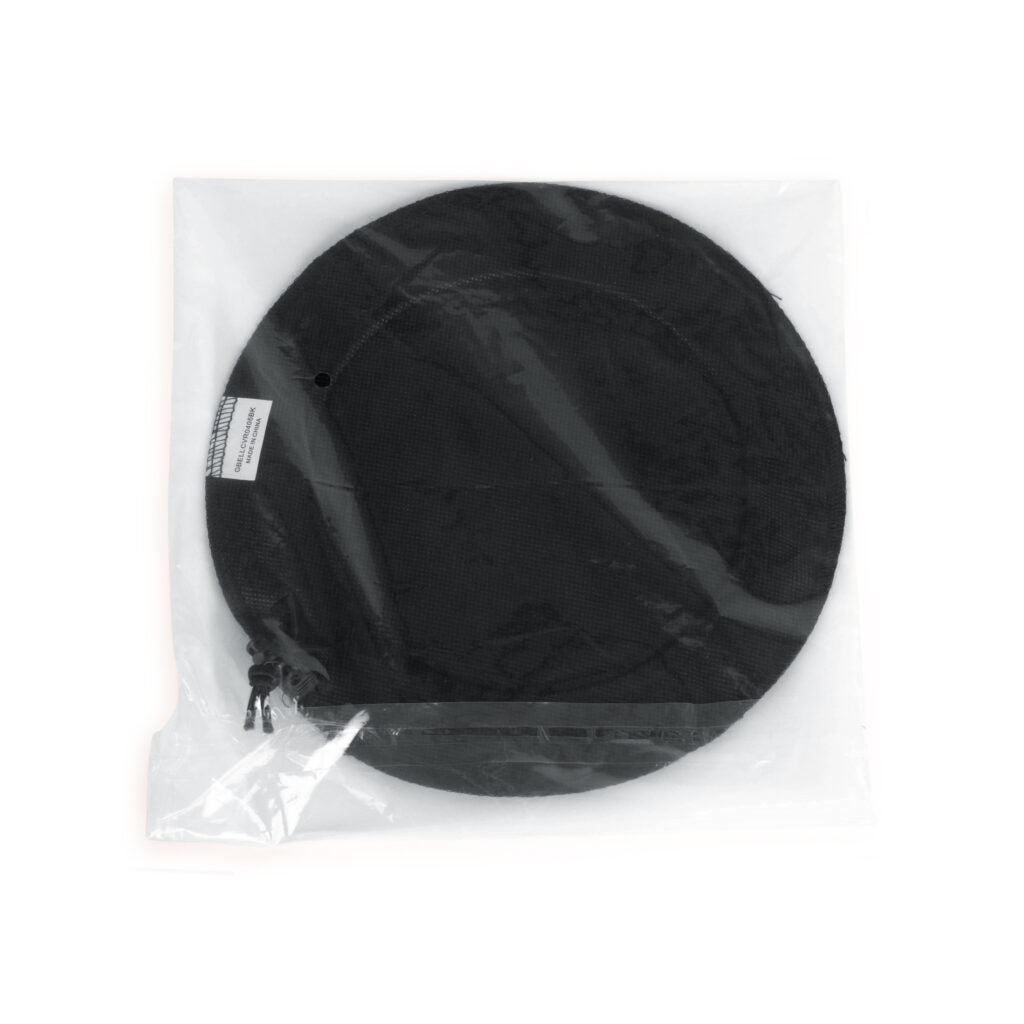 Gator GBELLCVR0809BK Bell Cover with Merv 13 Filter, 8-9 inches in Black