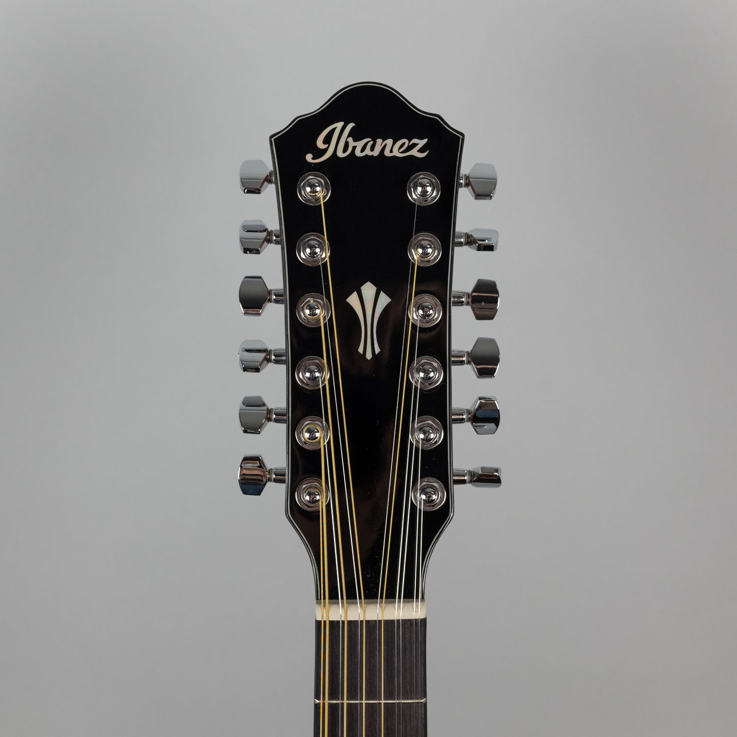 Ibanez AEG5012-DVH 12-String Acoustic/Electric Guitar in Dark Violin Sunburst