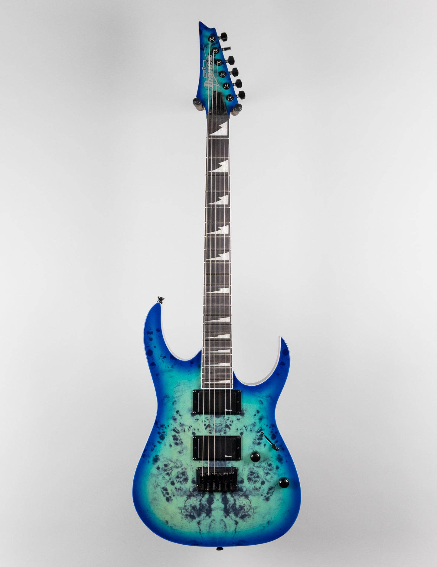 Ibanez GRGR221PA-AQB Electric Guitar in Aqua Burst