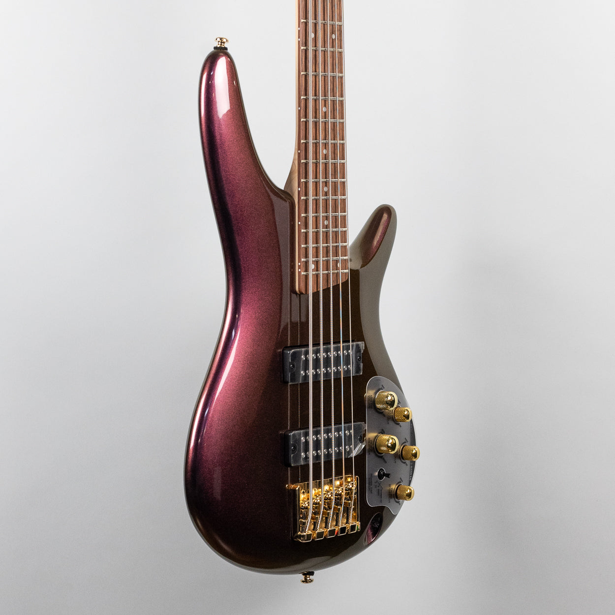 Ibanez SR305EDX 5-String Bass in Rose Gold Chameleon