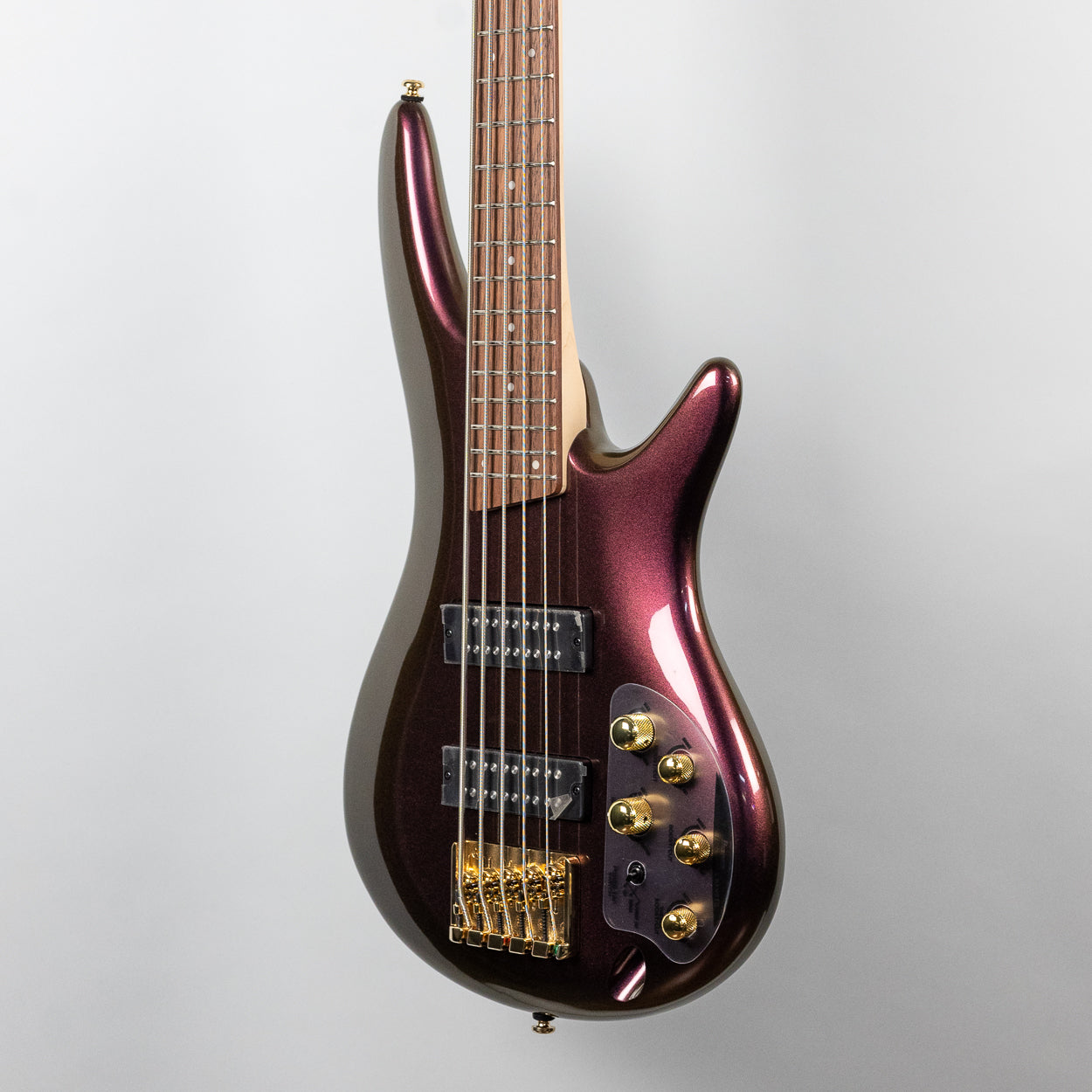 Ibanez SR305EDX 5-String Bass in Rose Gold Chameleon