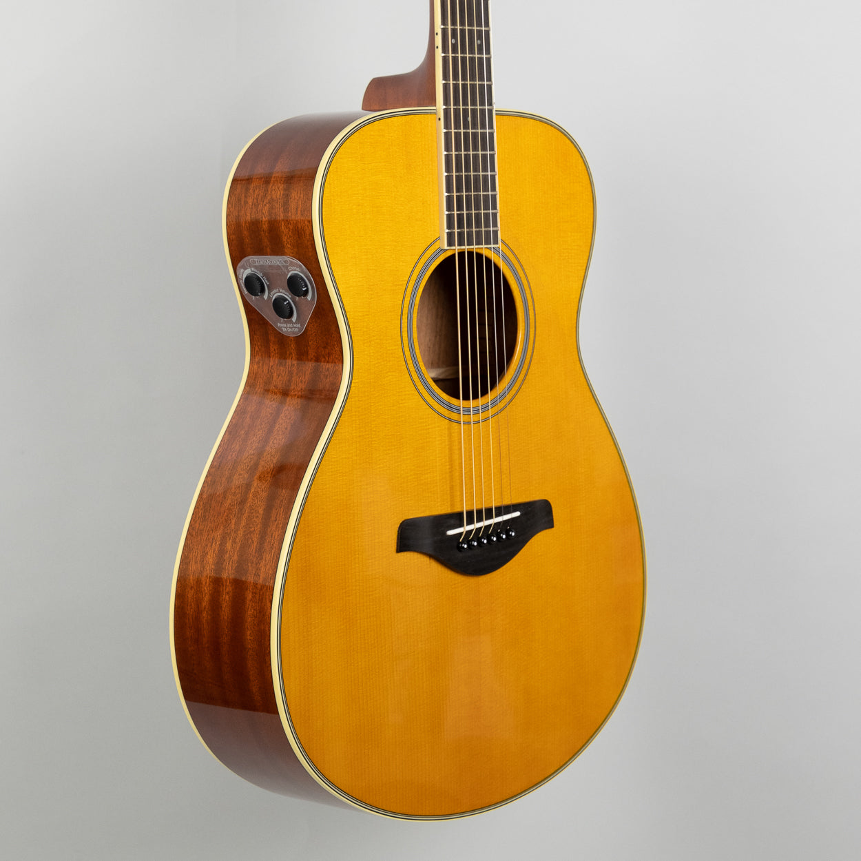 Yamaha FS-TA TransAcoustic Guitar, Vintage Tint