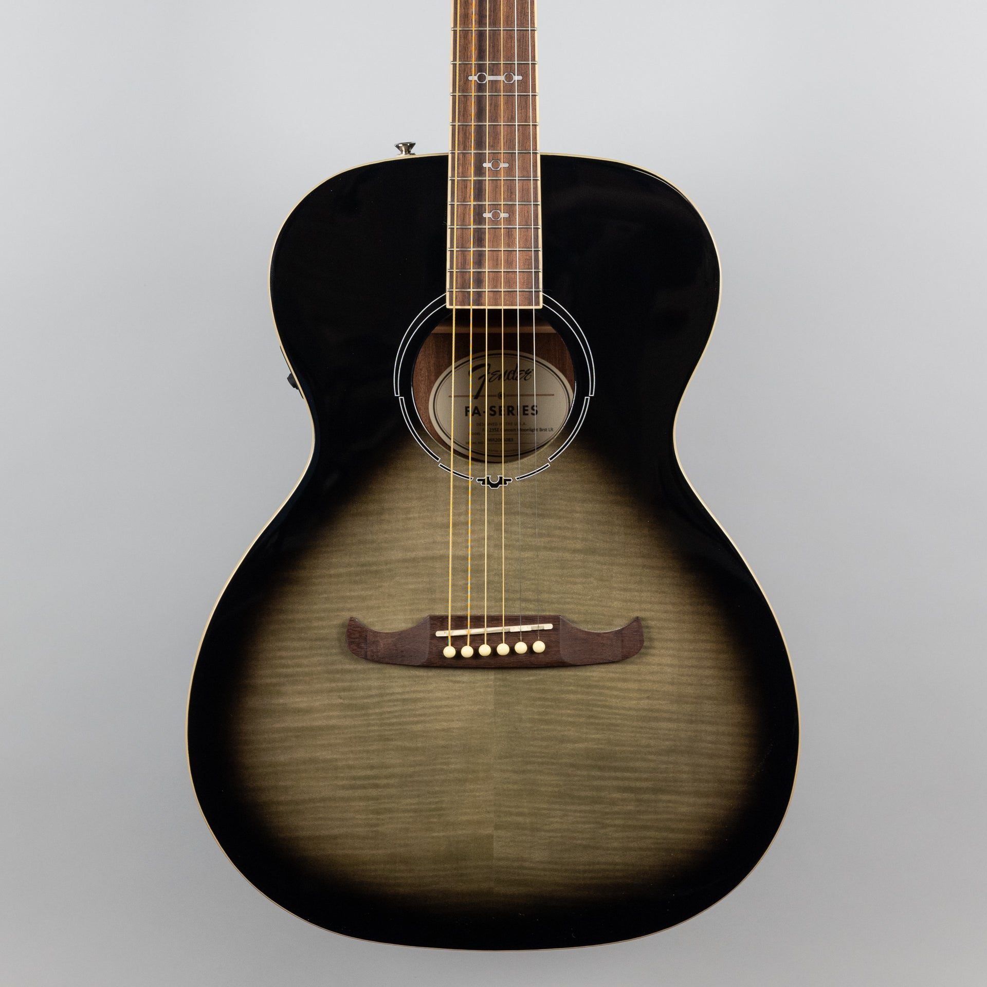 Fender FA-235E Concert Acoustic/Electric Guitar in Moonlight Burst