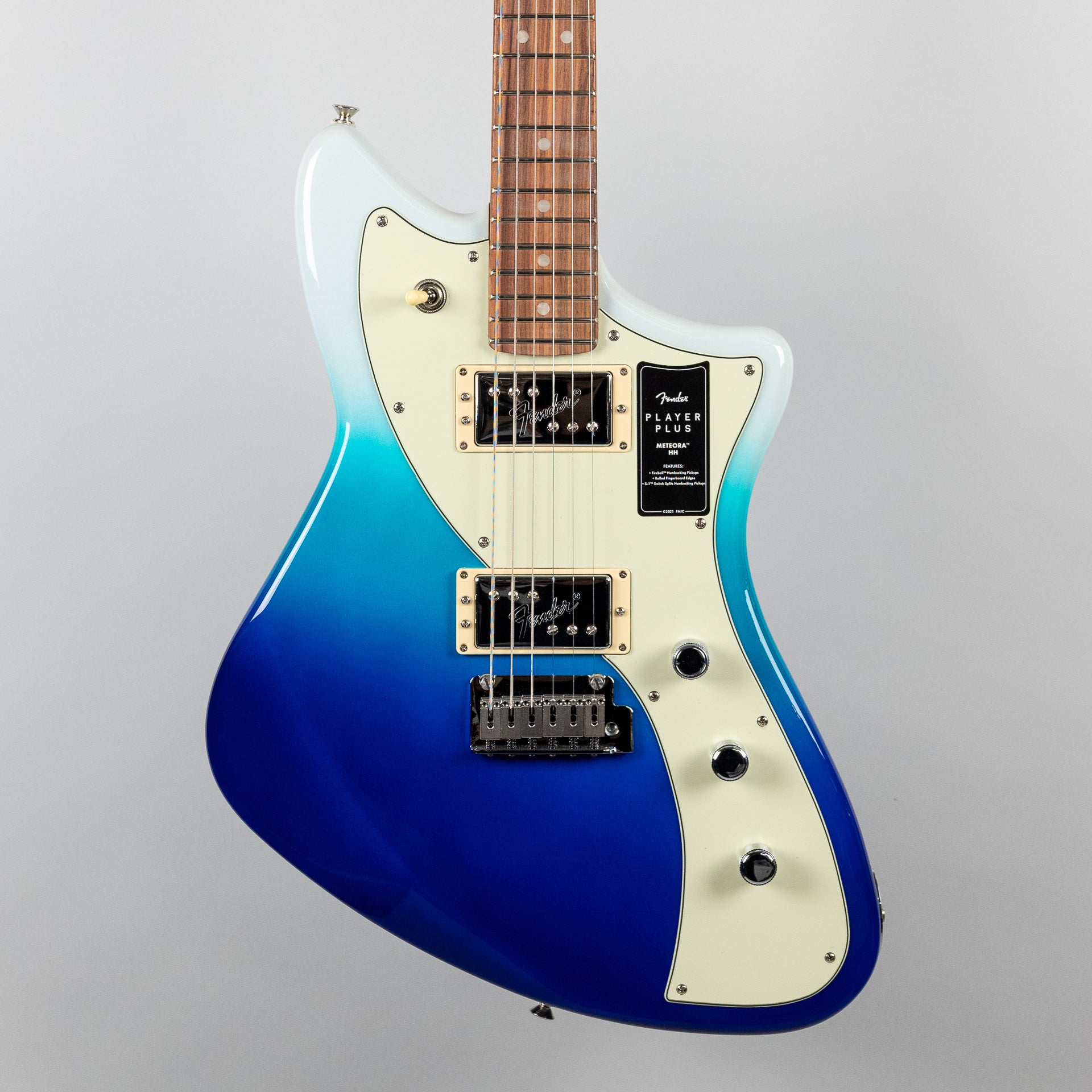 Fender Player Plus Meteora HH in Belair Blue (MX21561867)