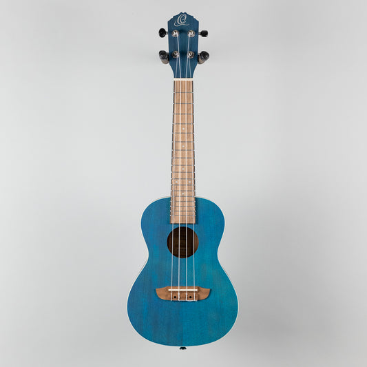 Ortega Earth Series Concert Ukulele in Ocean Blue