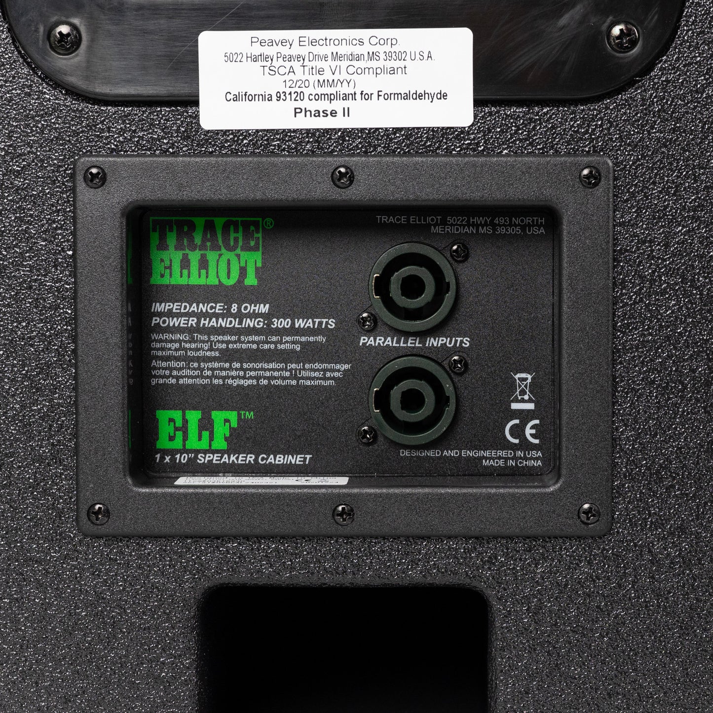 Trace Elliot ELF 1x10" 300-Watt Compact Bass Extension Cabinet