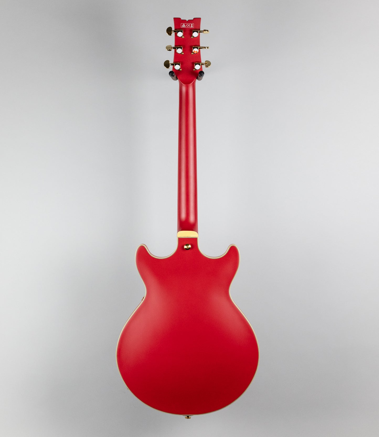 Ibanez AMH90-CRF Semi-Hollow Body Guitar in Cherry Red Flat