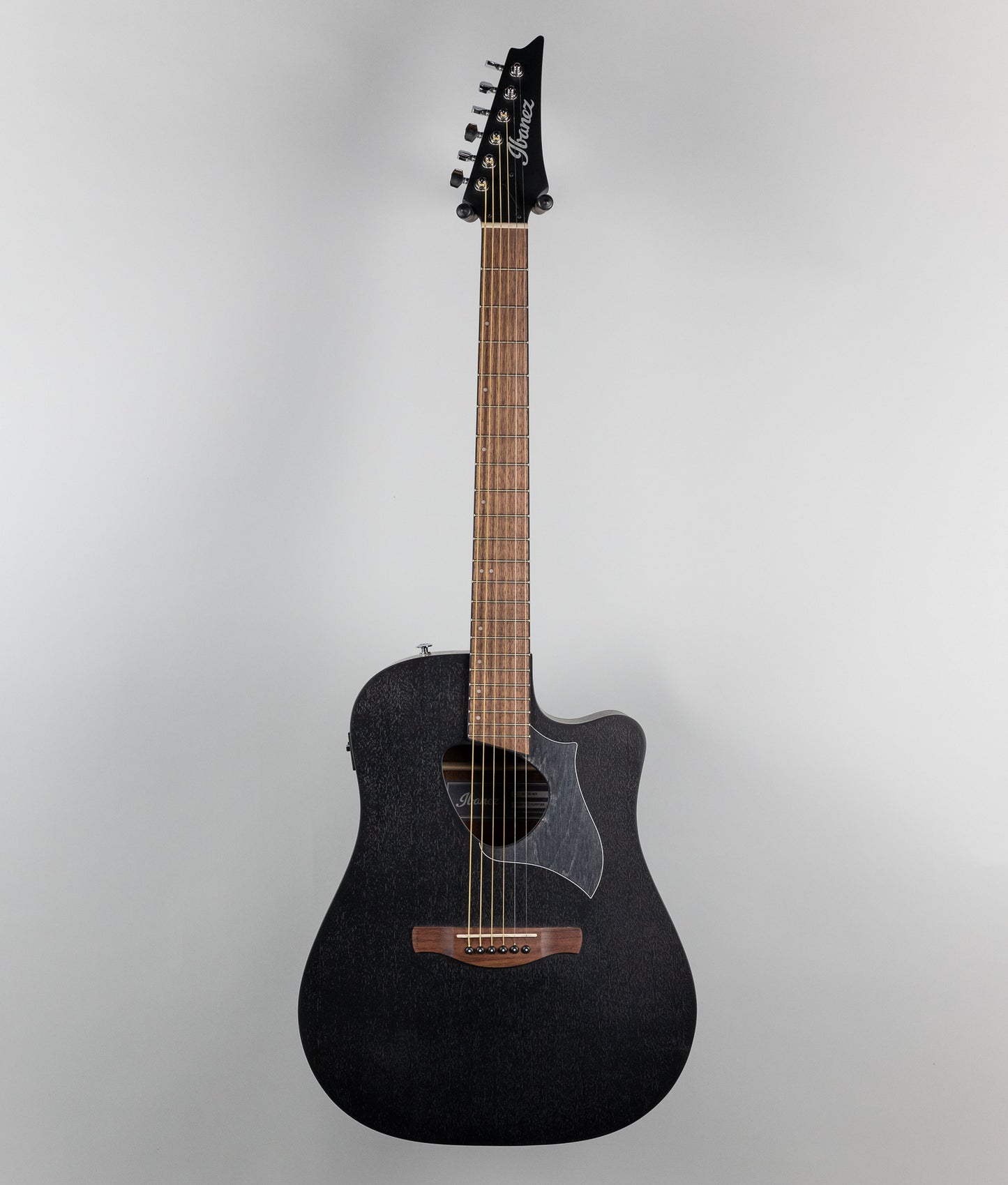 Ibanez ALT20-WK Altstar Acoustic/Electric Guitar in Weathered Black Open Pore