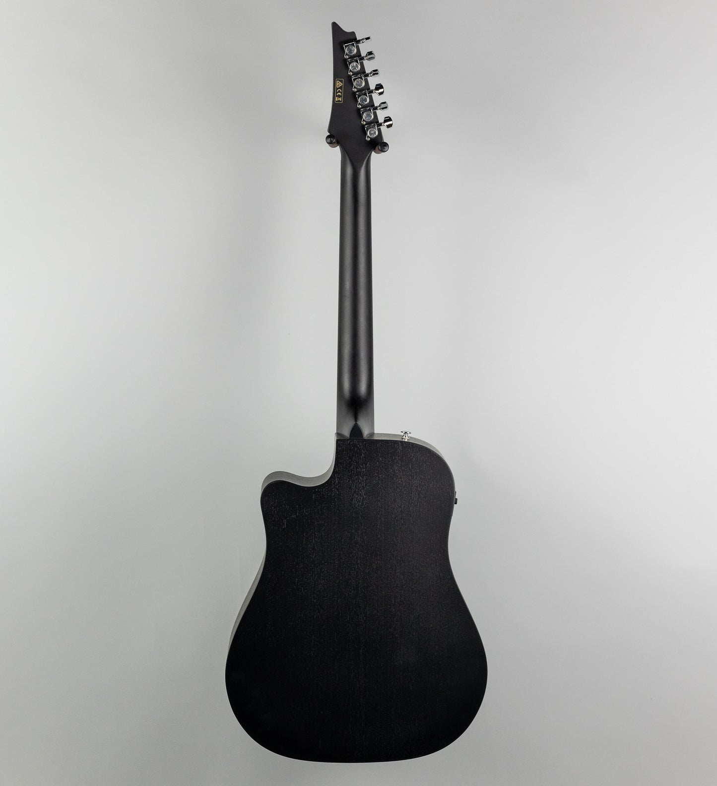 Ibanez ALT20-WK Altstar Acoustic/Electric Guitar in Weathered Black Open Pore