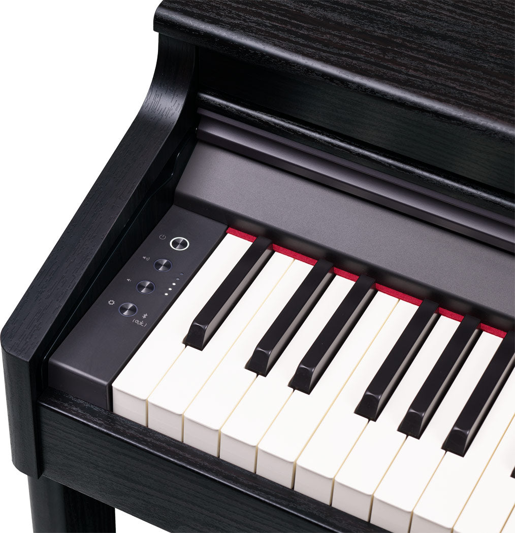 Roland RP701 Digital Piano in Contemporary Black w/Stand, Bench, & Pedal Unit