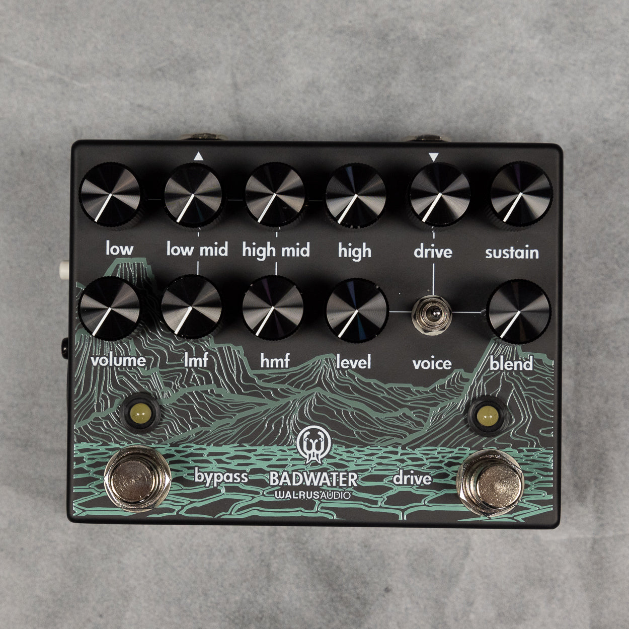 Walrus Audio Badwater Bass Pre-amp and D.I. – Carlton Music Center