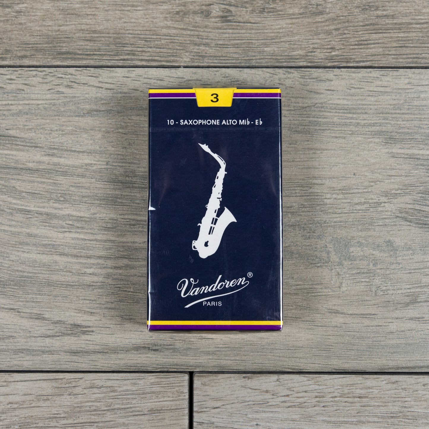 Vandoren Tradtional Alto Sax Reeds Strength 3 (Box of 10)