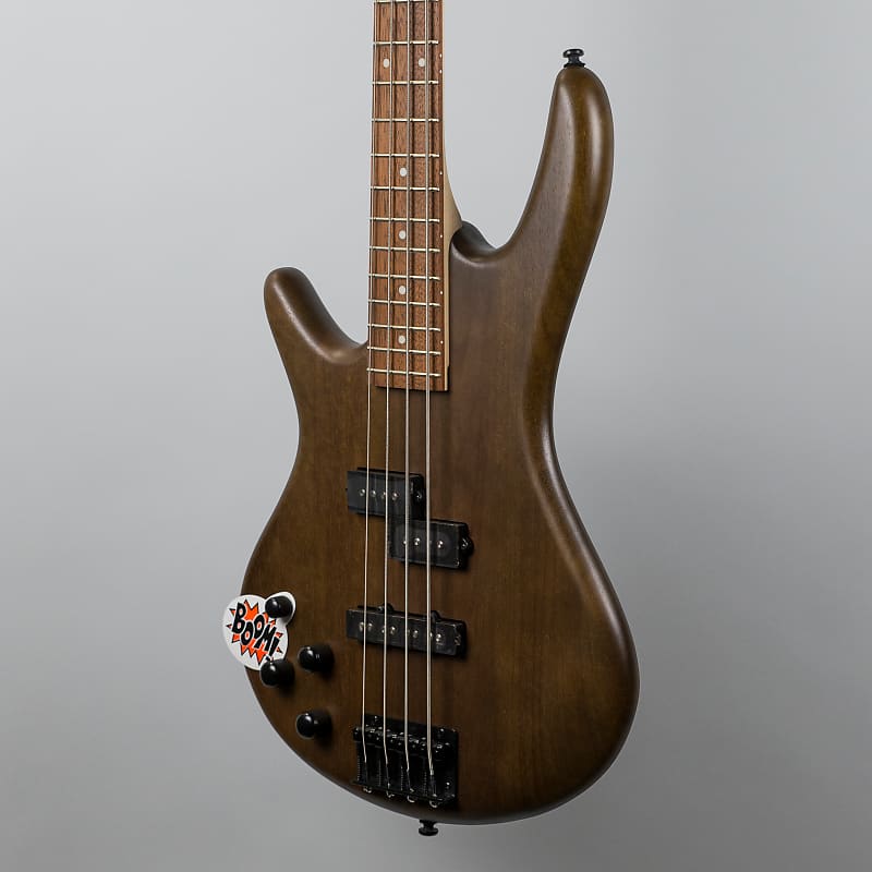 Ibanez GSR200BL-WNF Left-Handed 4-String Bass Guitar in Walnut Flat
