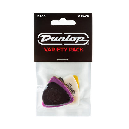 Dunlop Bass Picks Variety Pack, 6-Pack