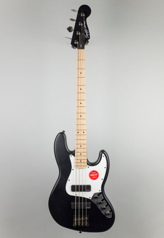 Squier Contemporary Active Jazz Bass HH in Flat Black