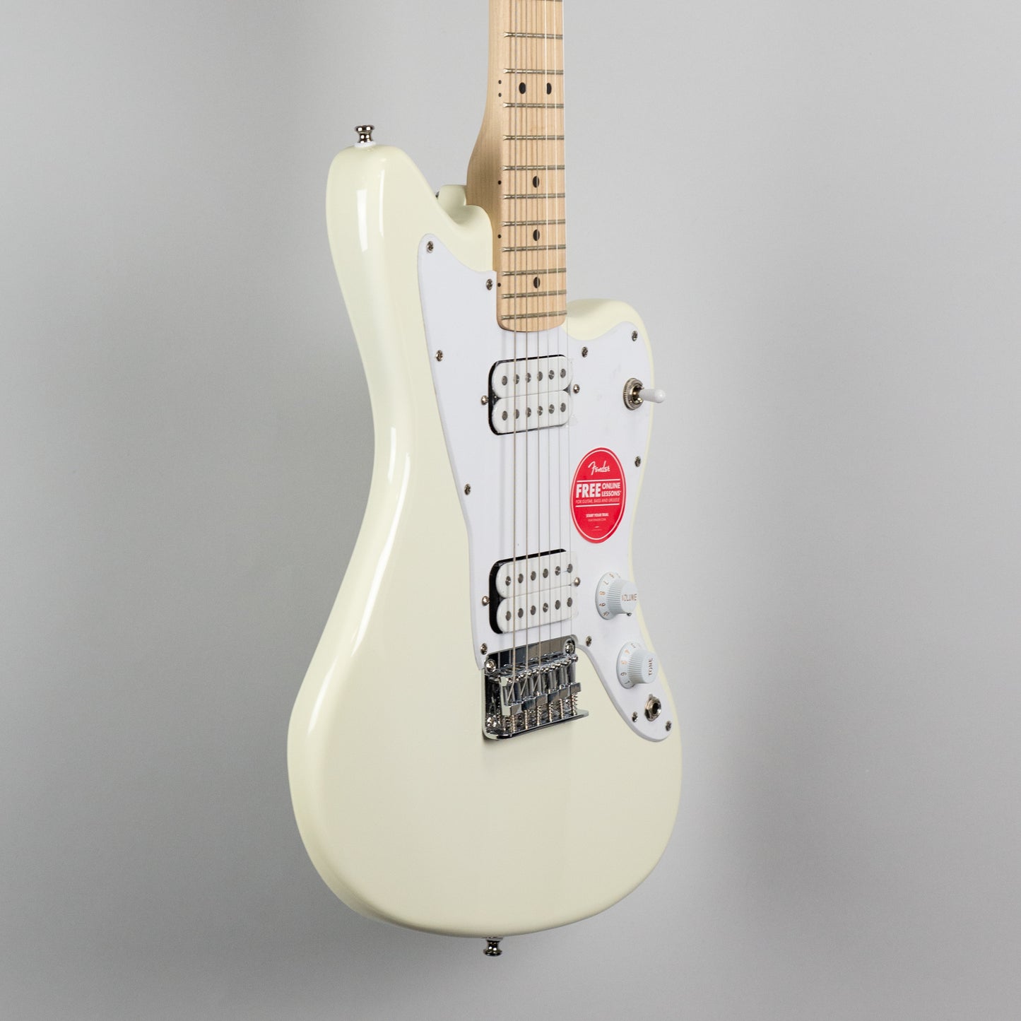 Squier Mini Jazzmaster HH in Olympic White