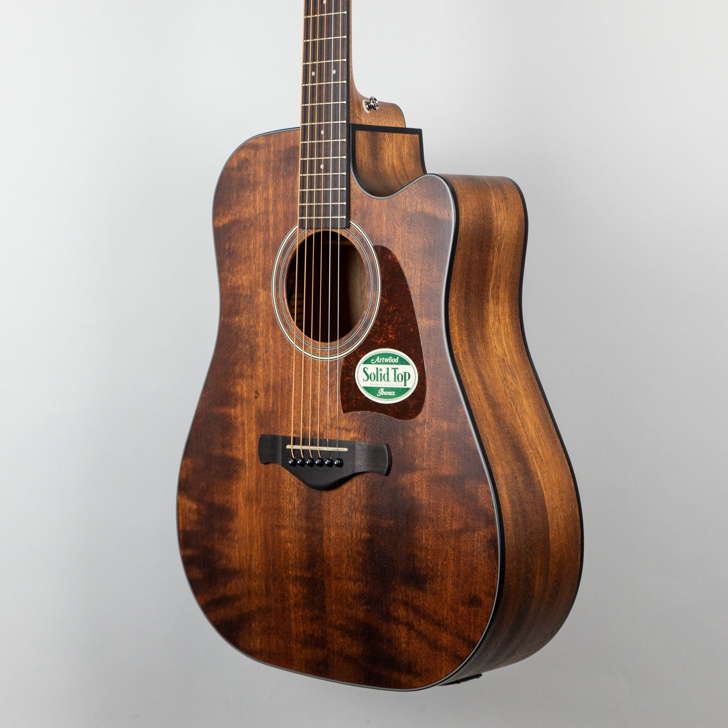 Ibanez AW54CE-OPN Artwood Acoustic/Electric Guitar, Open Pore Natural