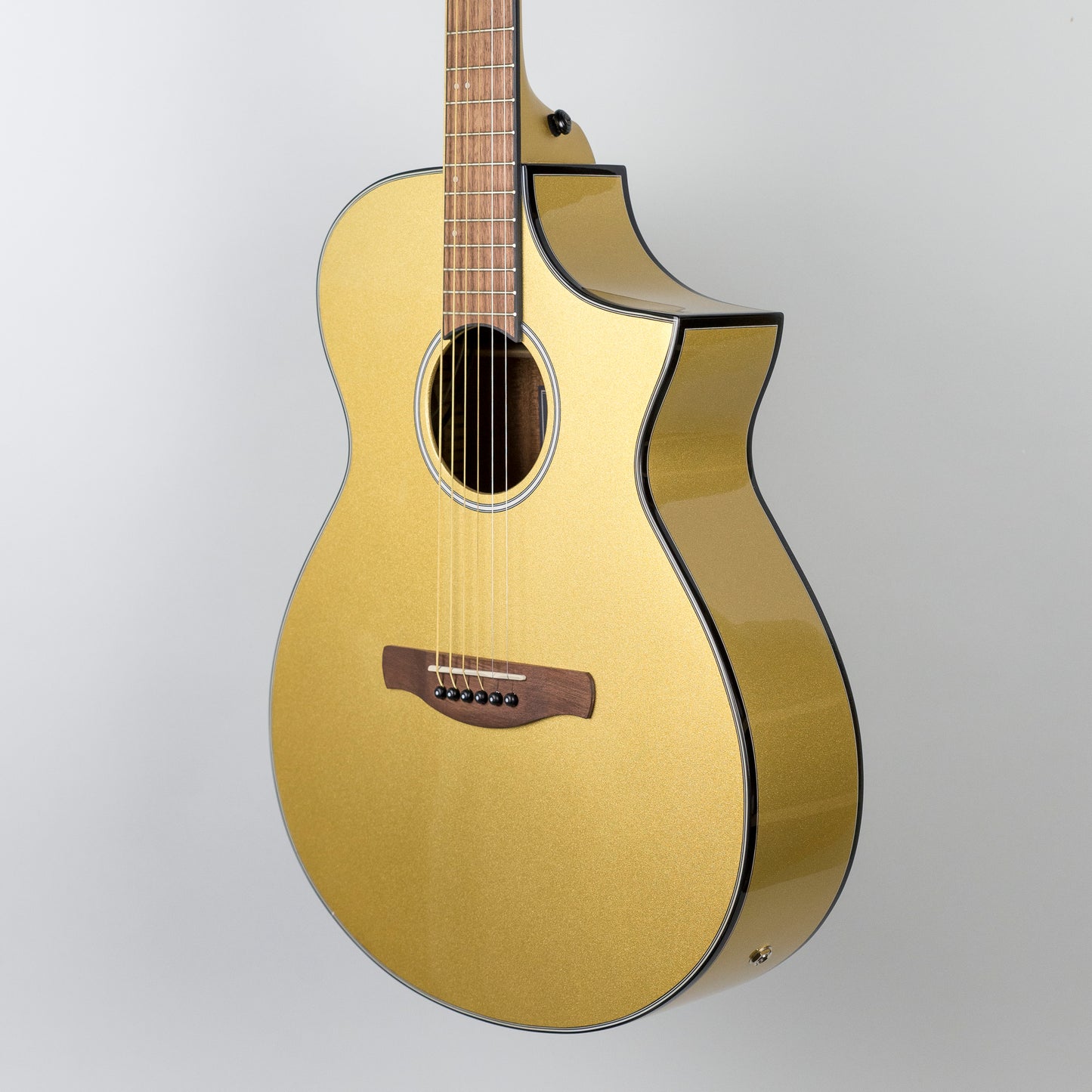 Ibanez AEWC10-DGM Acoustic Guitar in Dark Gold Metallic High Gloss