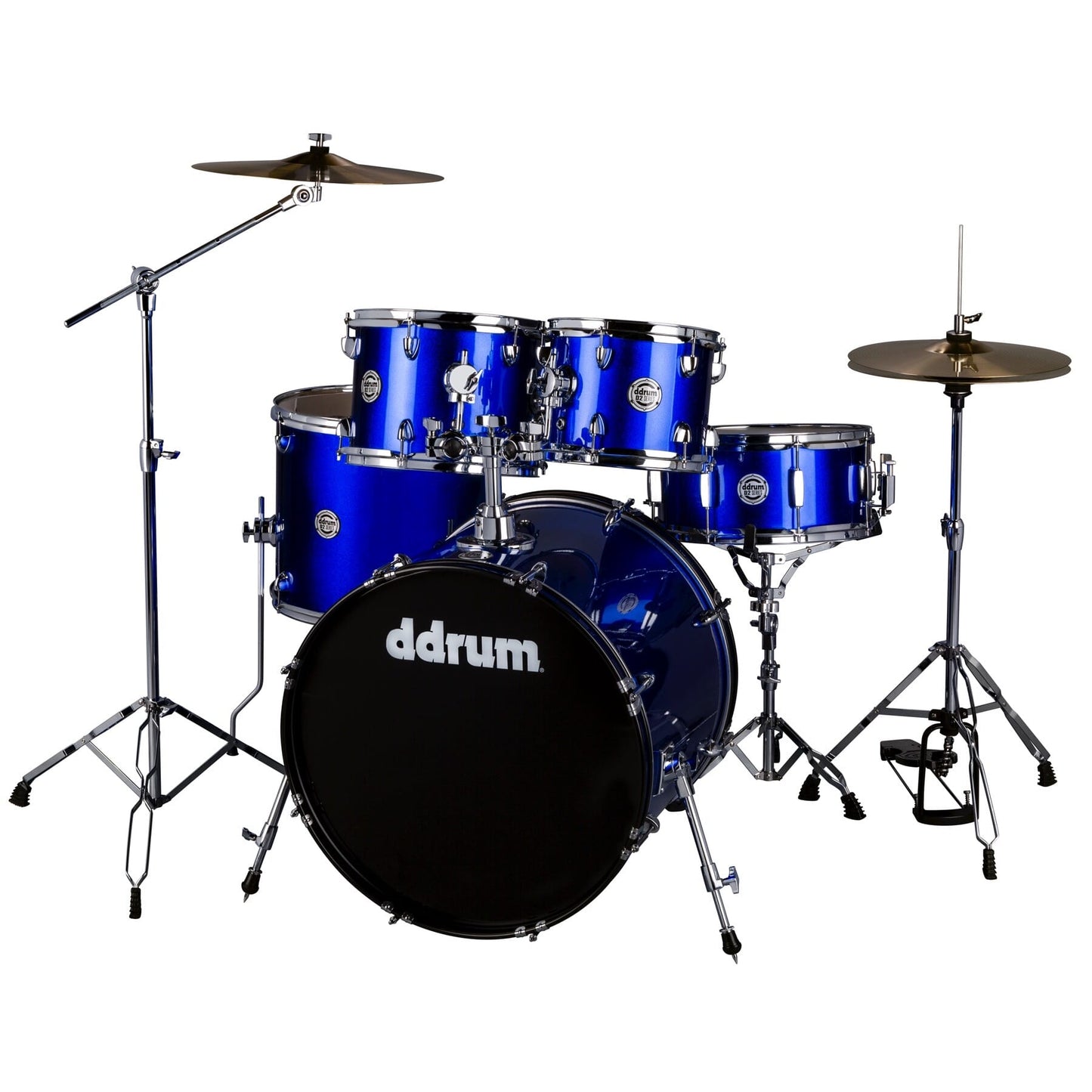 ddrum D2 522 5-Piece Complete Drum Set in Cobalt Blue