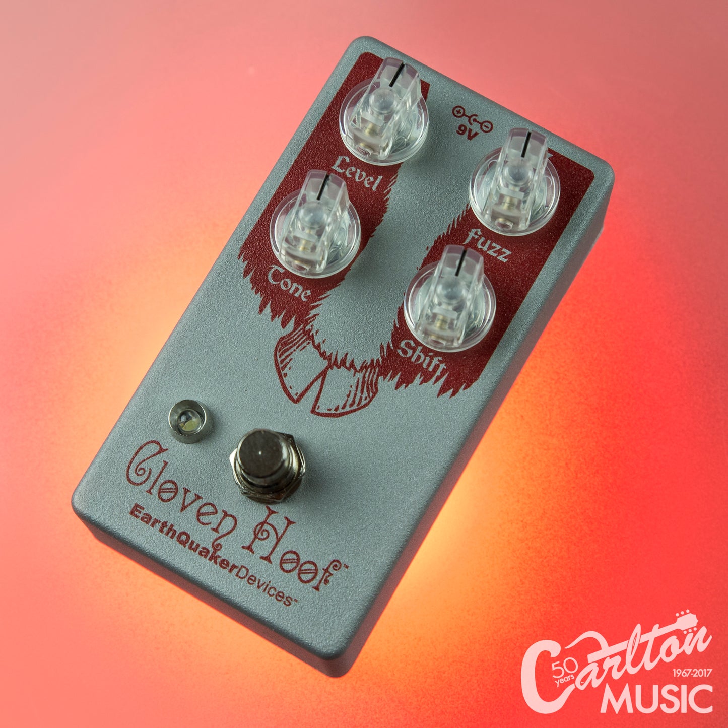 EarthQuaker Devices Cloven Hoof V2 Silicon Fuzz Pedal