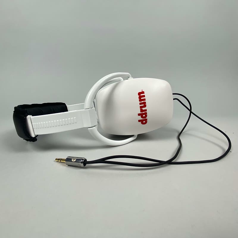 ddrum Studio Class Isolation Headphones, White