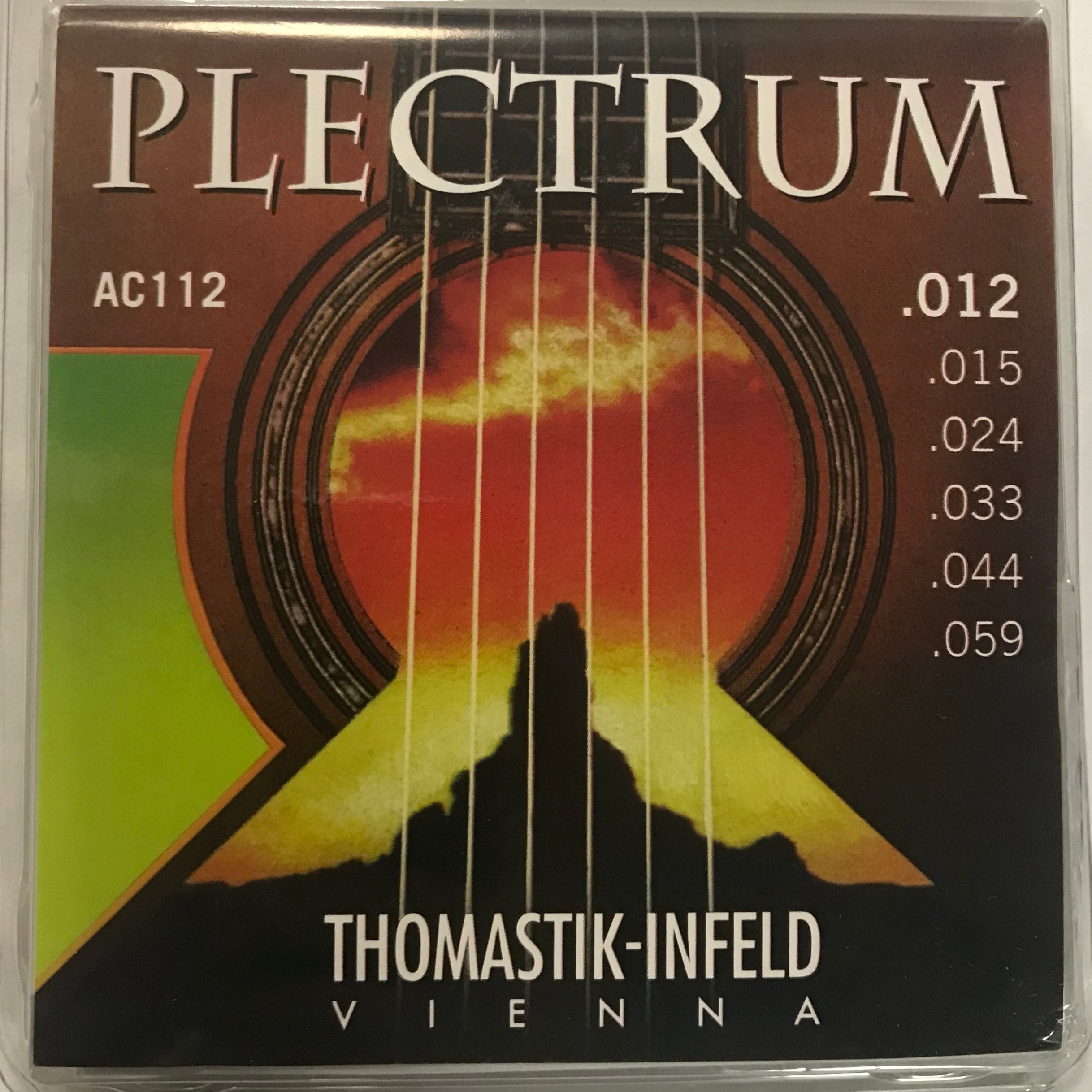 Thomastik Plectrum Hybrid Acoustic Guitar Strings Med Light 12