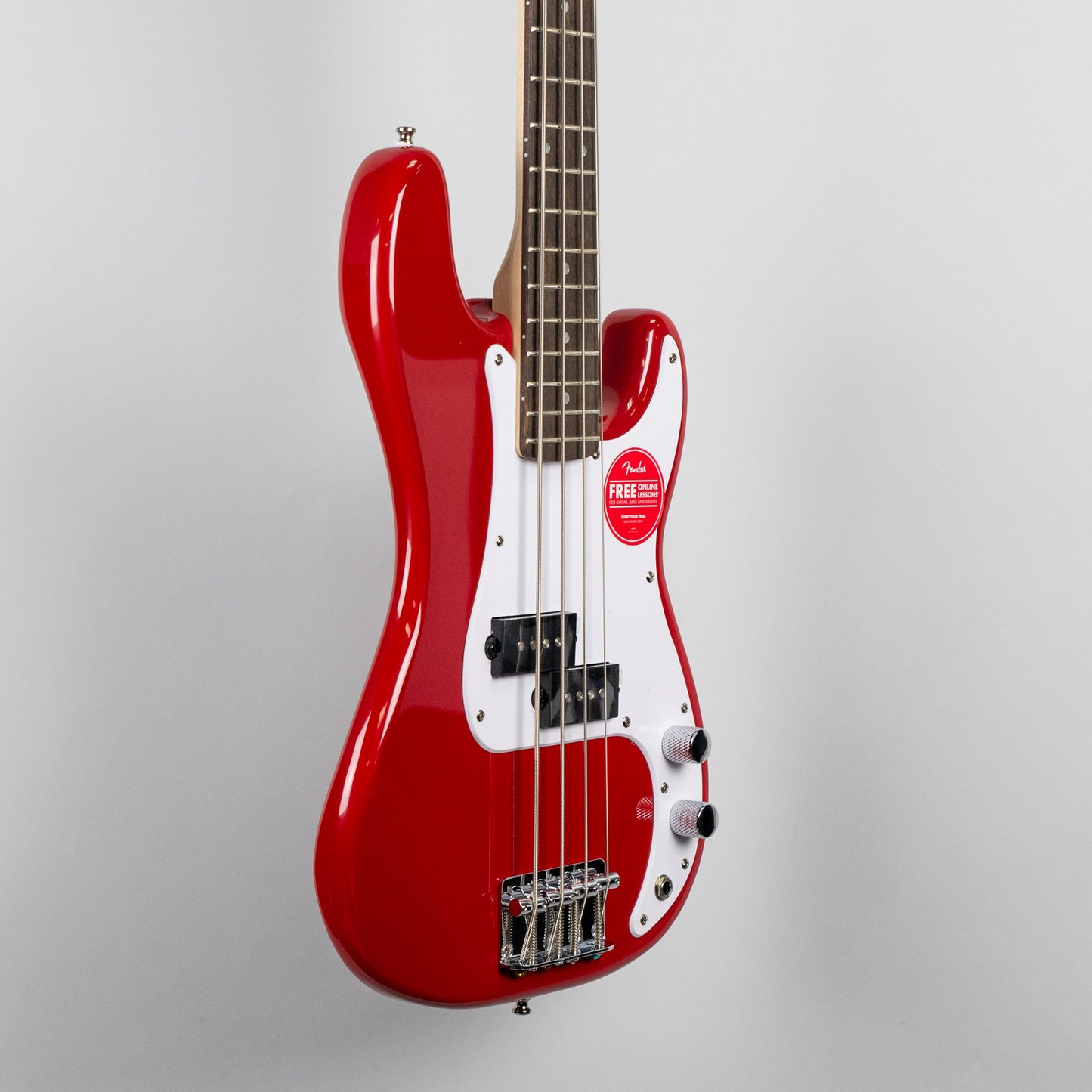 Squier Mini Precision Bass in Dakota Red