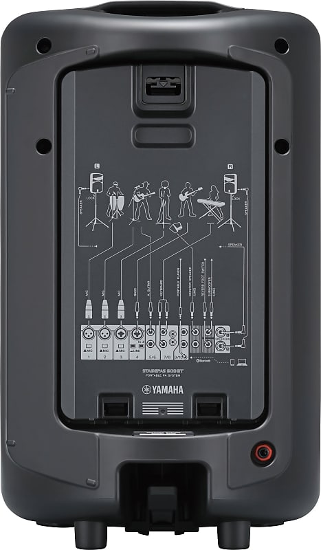 Yamaha StagePas 600BT Portable PA System W/Bluetooth