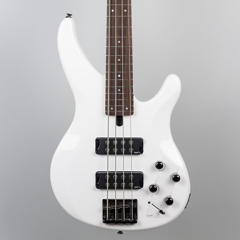 Yamaha TRBX304 4-String Bass Guitar in White