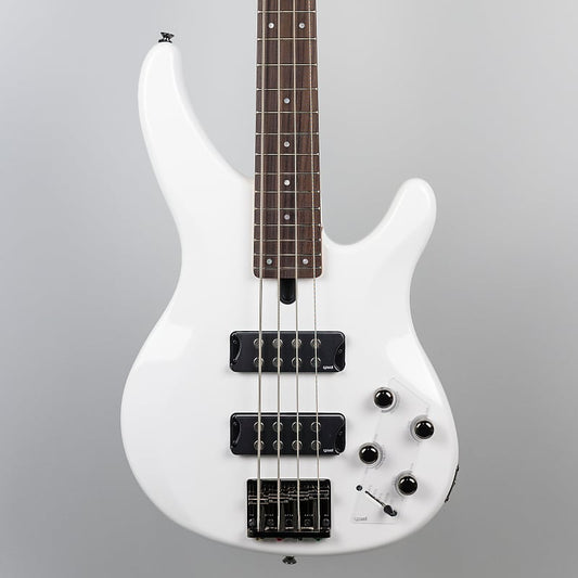 Yamaha TRBX304 4-String Bass Guitar in White