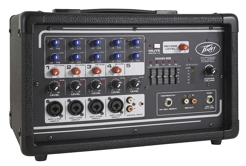 Peavey PV 5300 5 Channel Powered Mixer