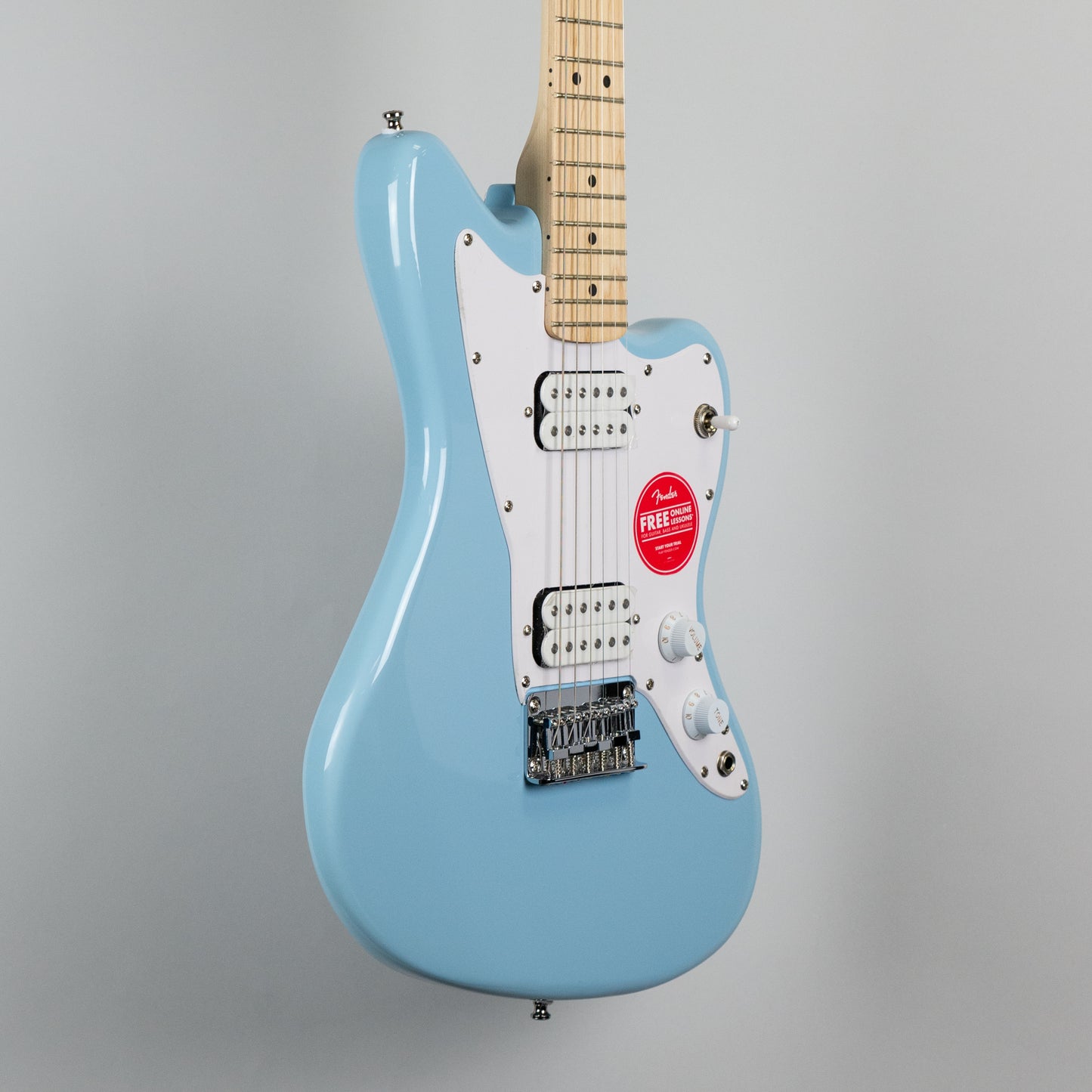 Squier Mini Jazzmaster HH in Daphne Blue
