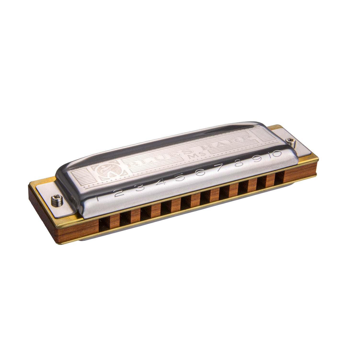 Hohner MS Series Blues Harp Harmonica, Key of A