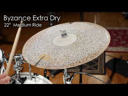 Meinl 22" Byzance Extra Dry Medium Ride Cymbal