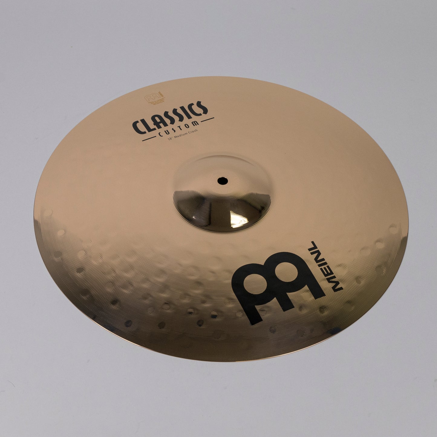 Meinl 18" Classics Custom Medium Crash, Brilliant Finish
