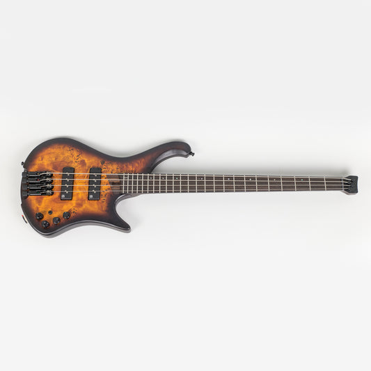 Ibanez EHB1500-DEF Headless 4-String Bass Guitar in Dragon Eye Burst Flat