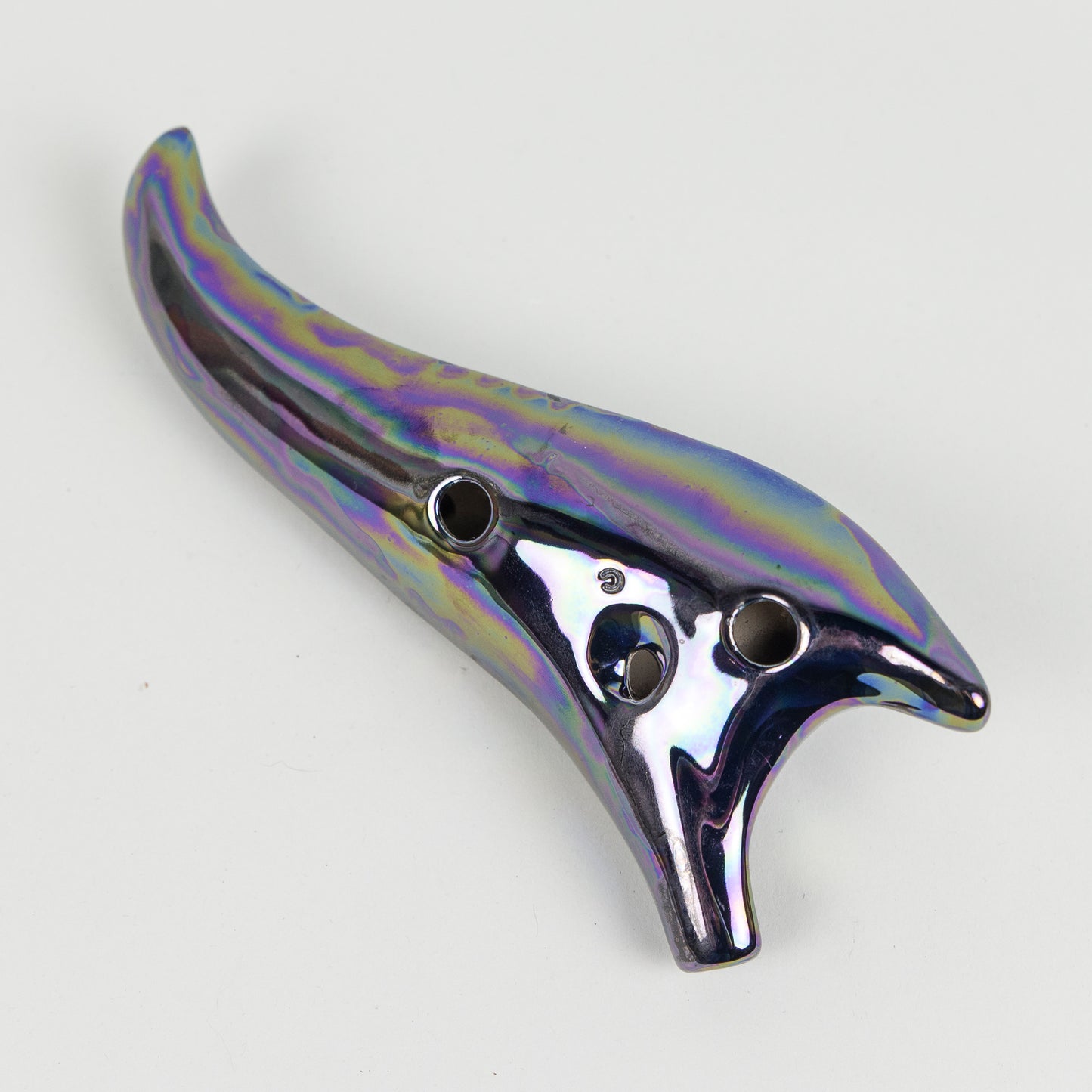 Songbird DragonTooth 12-Hole Alto C Ocarina in Metallic Lustre