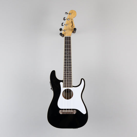Fender Fullerton Strat Ukulele in Black