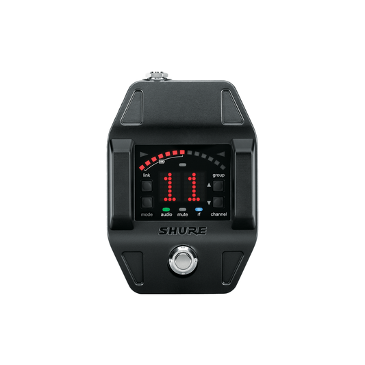 Shure GLXD16 Wireless System for Guitarists and Bassists with Digital Pedal Receiver