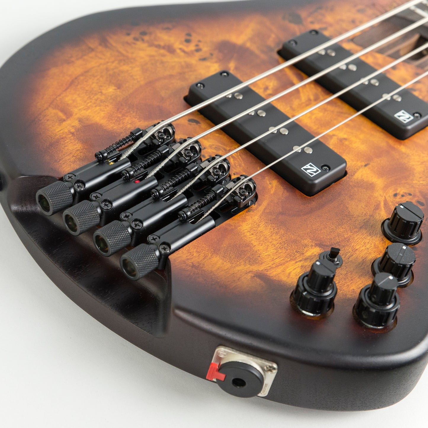Ibanez EHB1500-DEF Headless 4-String Bass Guitar in Dragon Eye Burst Flat