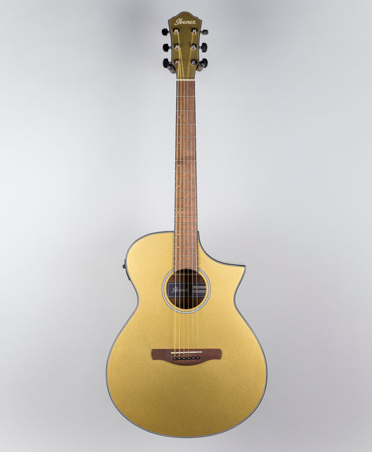 Ibanez AEWC10-DGM Acoustic Guitar in Dark Gold Metallic High Gloss