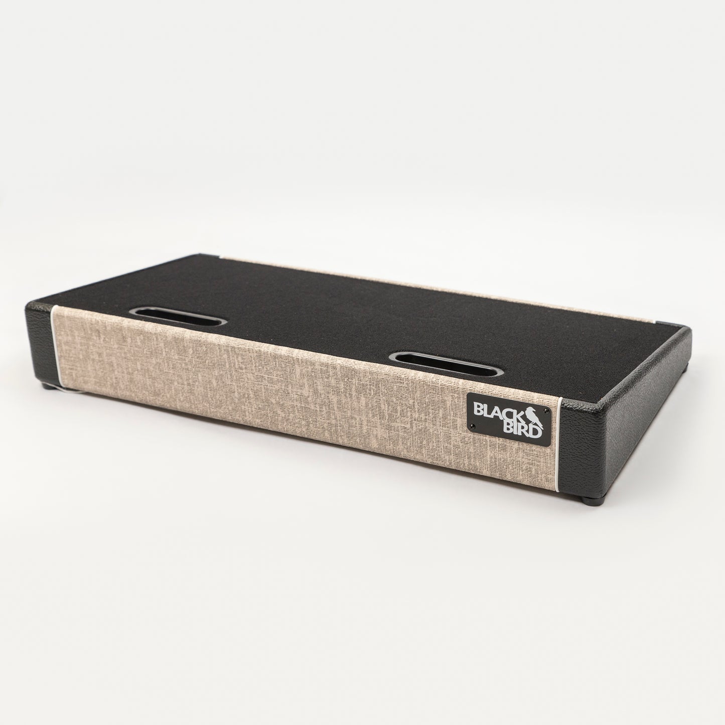 Blackbird 12 x 24 Custom Fawn/Black Tolex Pedalboard with ATA Case