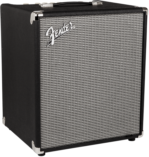 Fender Rumble 100 (V3), 120V, Bass Amp Black/Silver